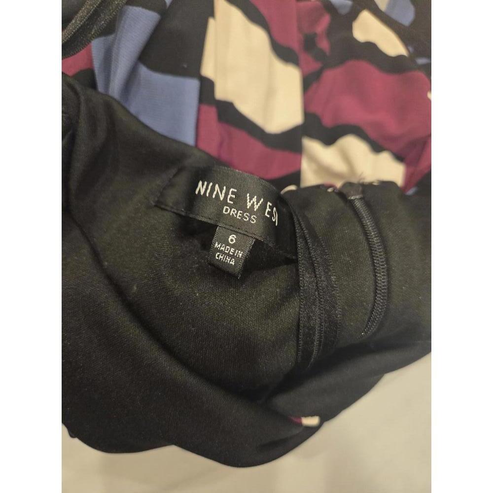 Nine West Floral Pattern Maxi Dress Size 6 - Picture 3 of 14